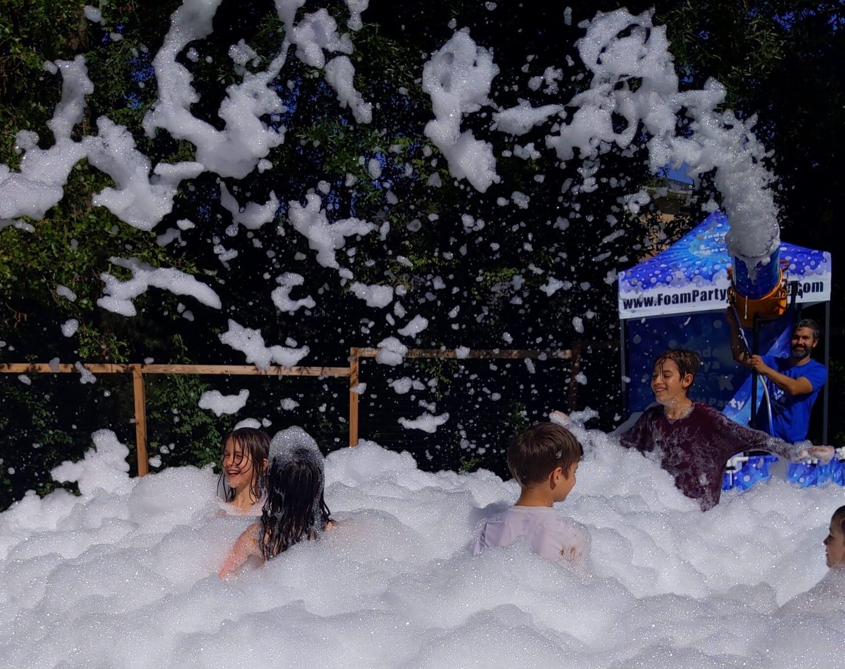 Click Here for Foam Party